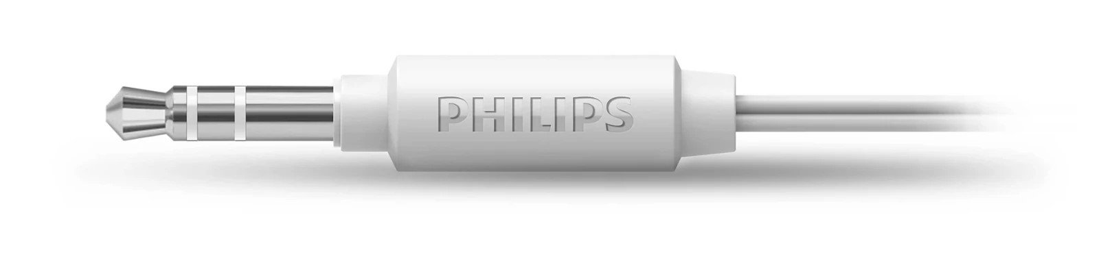 Philips SHL5000WT/27 On Ear Over Ear Headphones Extra Bass Foldable 3.5mm White