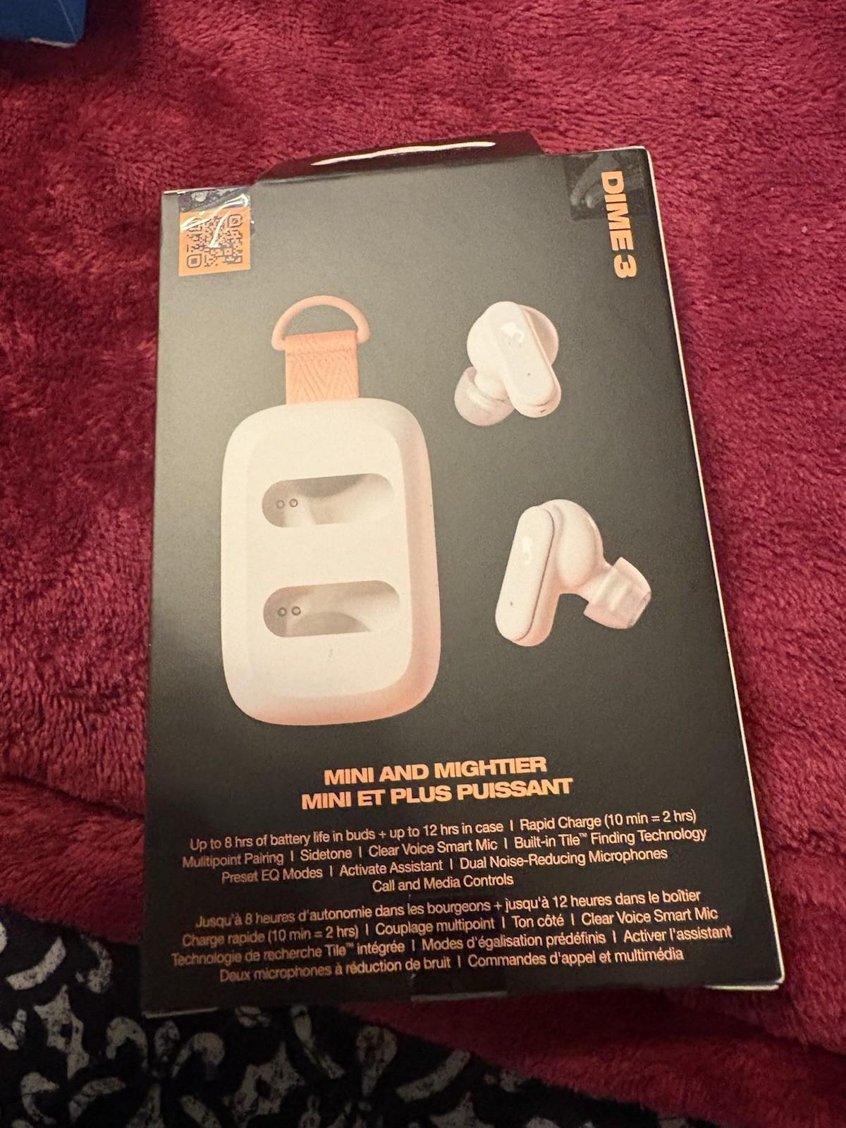 Skullcandy Dime 3 True Wireless Earbuds Headphones White – Brand New