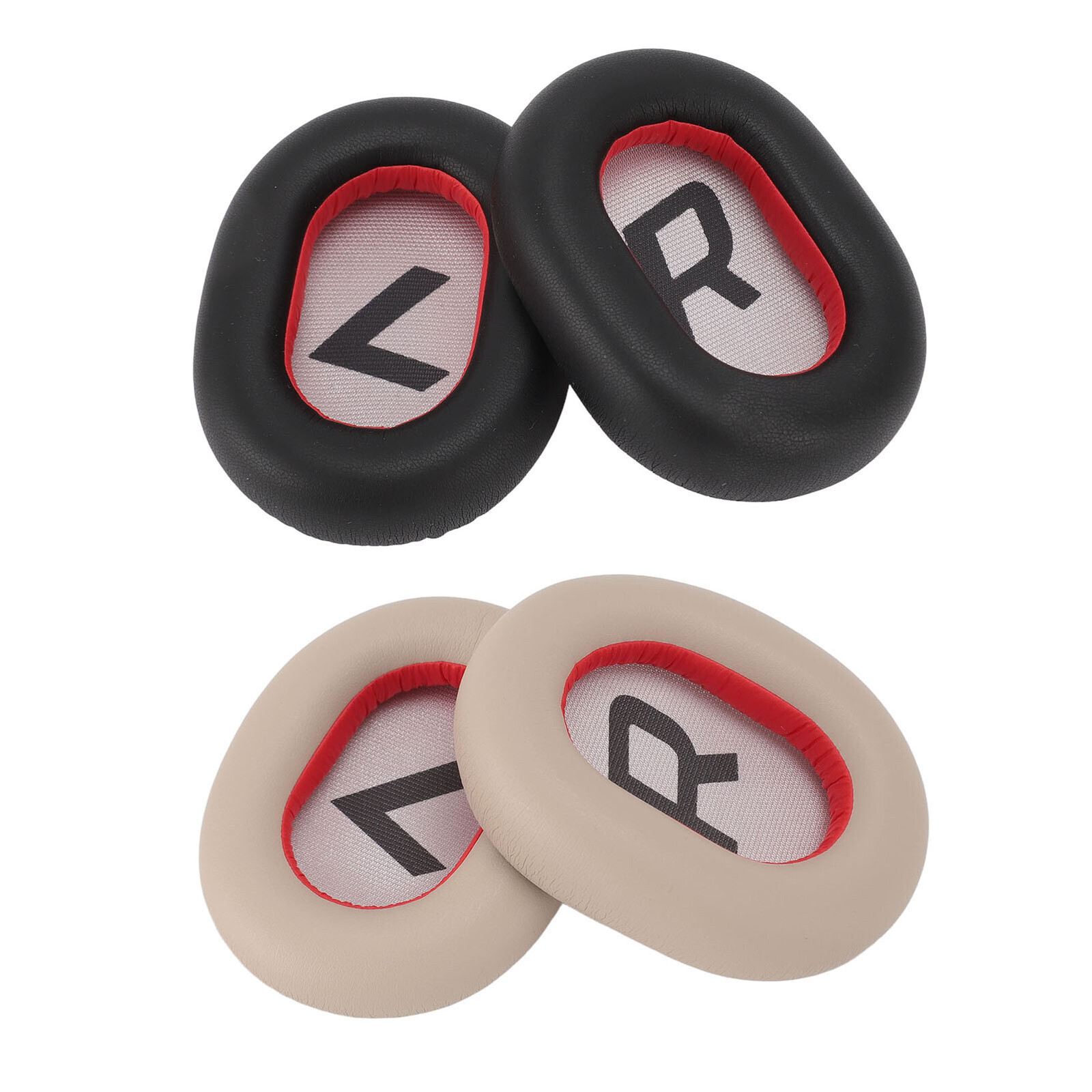 Replacement Ear Pads Soft Protein Leather Replaced Earpads Cushions