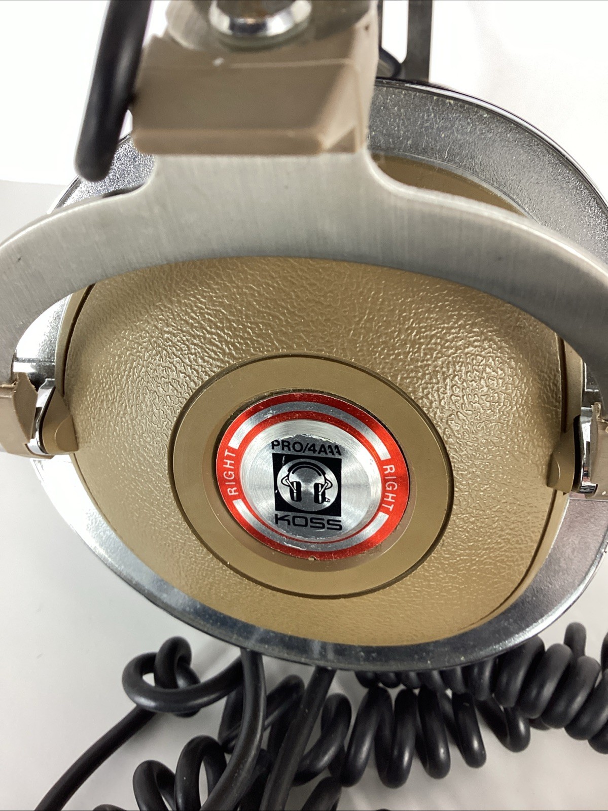 Vintage Koss PRO4AAA Professional Headphones Wired 1970’s Working