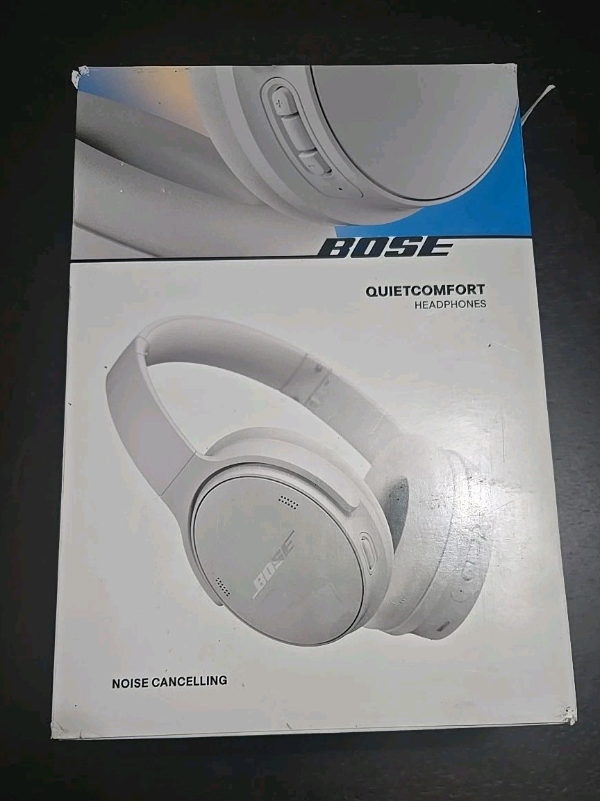 Bose QuietComfort Wireless Noise Canceling Headphones – White Smoke – Open Box