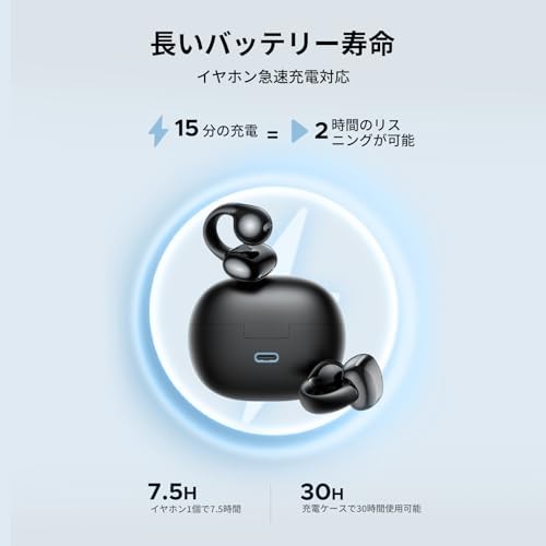 UGREEN Ear Cuff Earphones Bluetooth 5.4 Hi-Fi Sound Quality ENC AI Noise