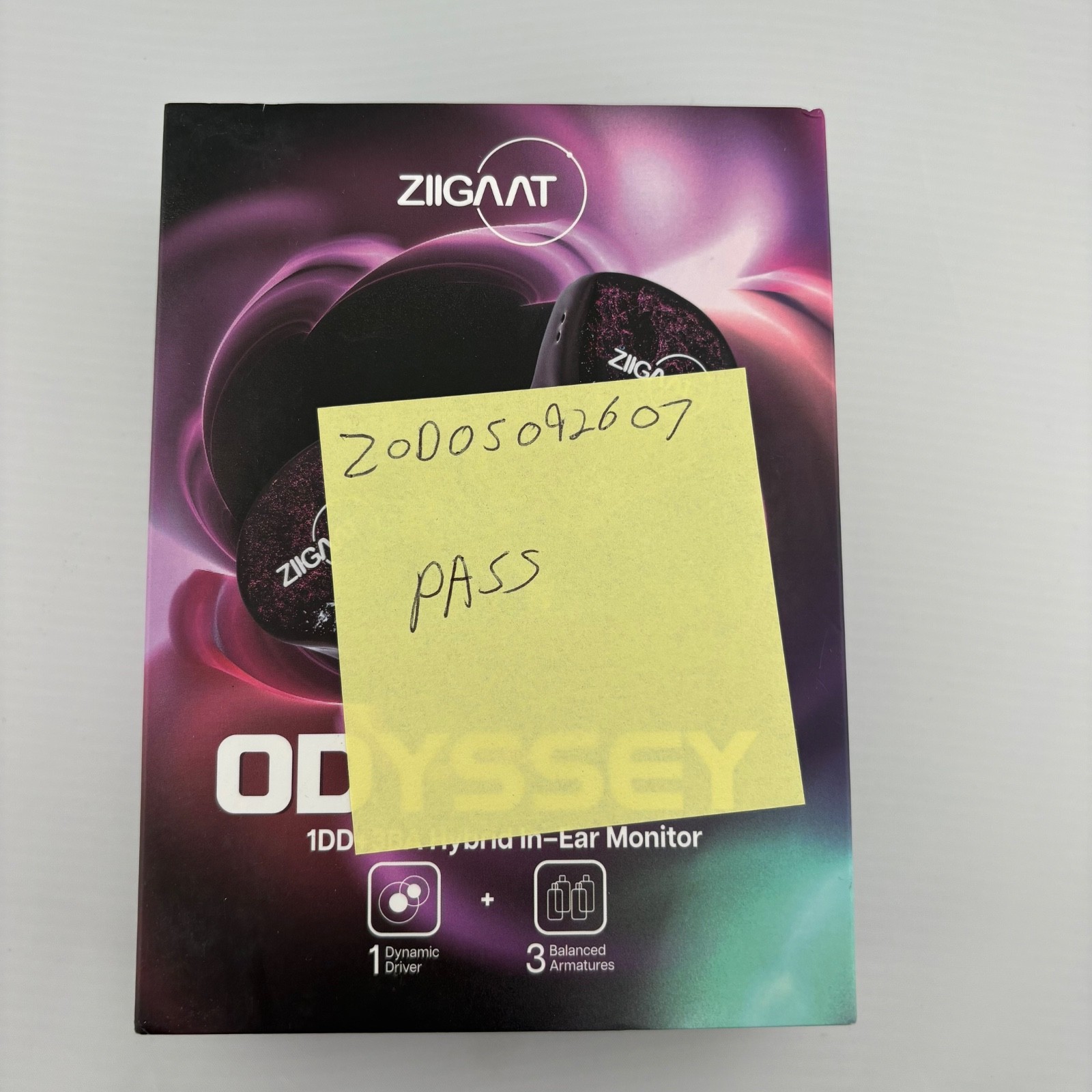 ZiiGaat Odyssey IEM in ear monitor headphones tested free shipping
