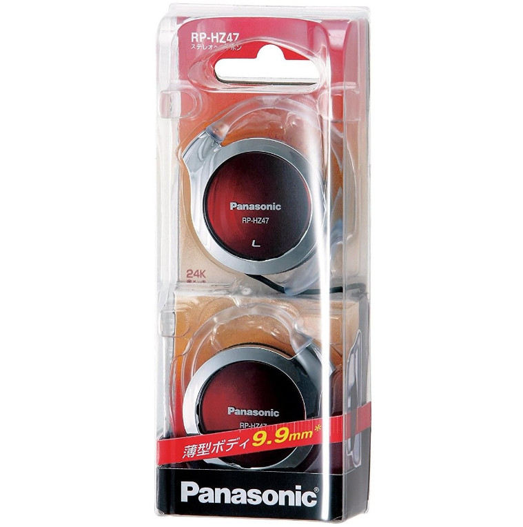 Panasonic Clip Earphone Headphone RP-HZ47 With 5 Colors From Japan