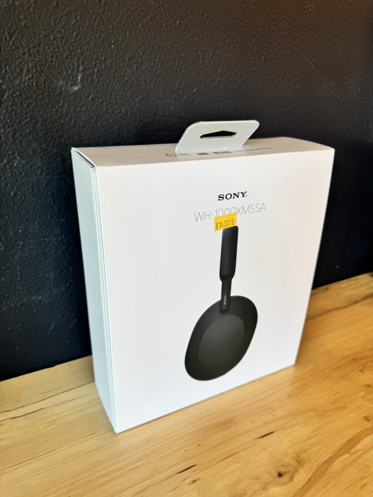 Sony WH1000XM5/SA Wireless Noise Canceling Over Ear Headphones Black / OPEN BOX