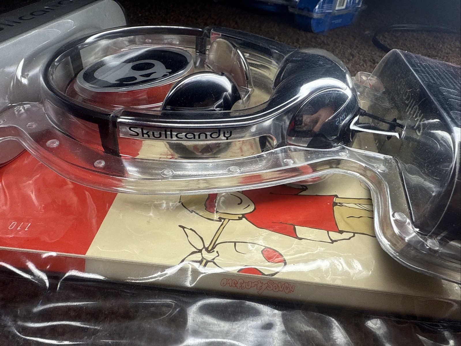 Chrome OG skullcandy Icon Recruit 30mm Driver Original Quality Careful LOUD Rare
