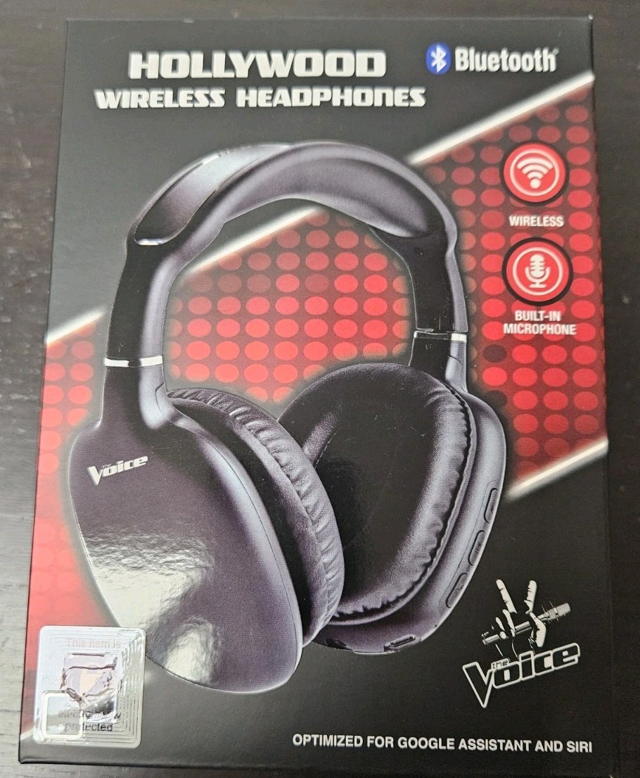 The Voice Hollywood Bluetooth Wireless Headphones