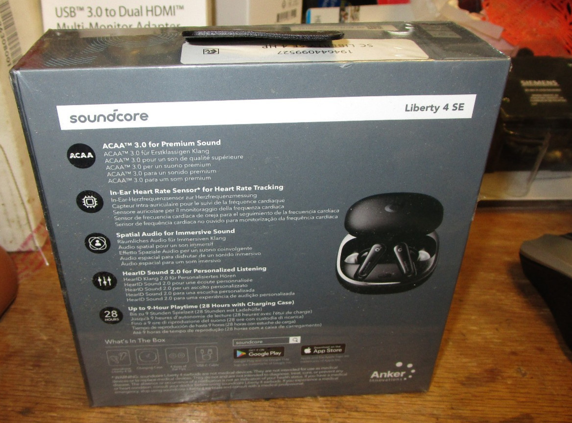 Soundcore by Anker Liberty 4 SE Noise Cancelling Earbuds