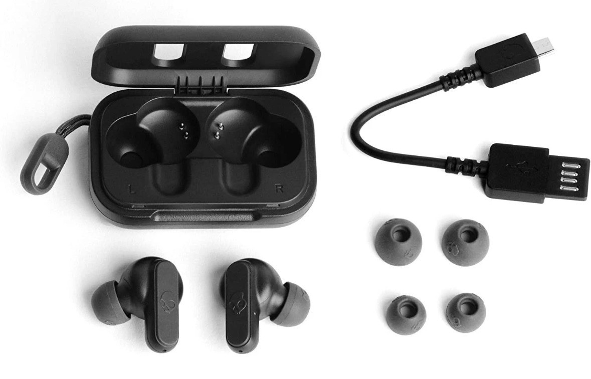 Skullcandy Dime XT True Wireless Earbuds in Black