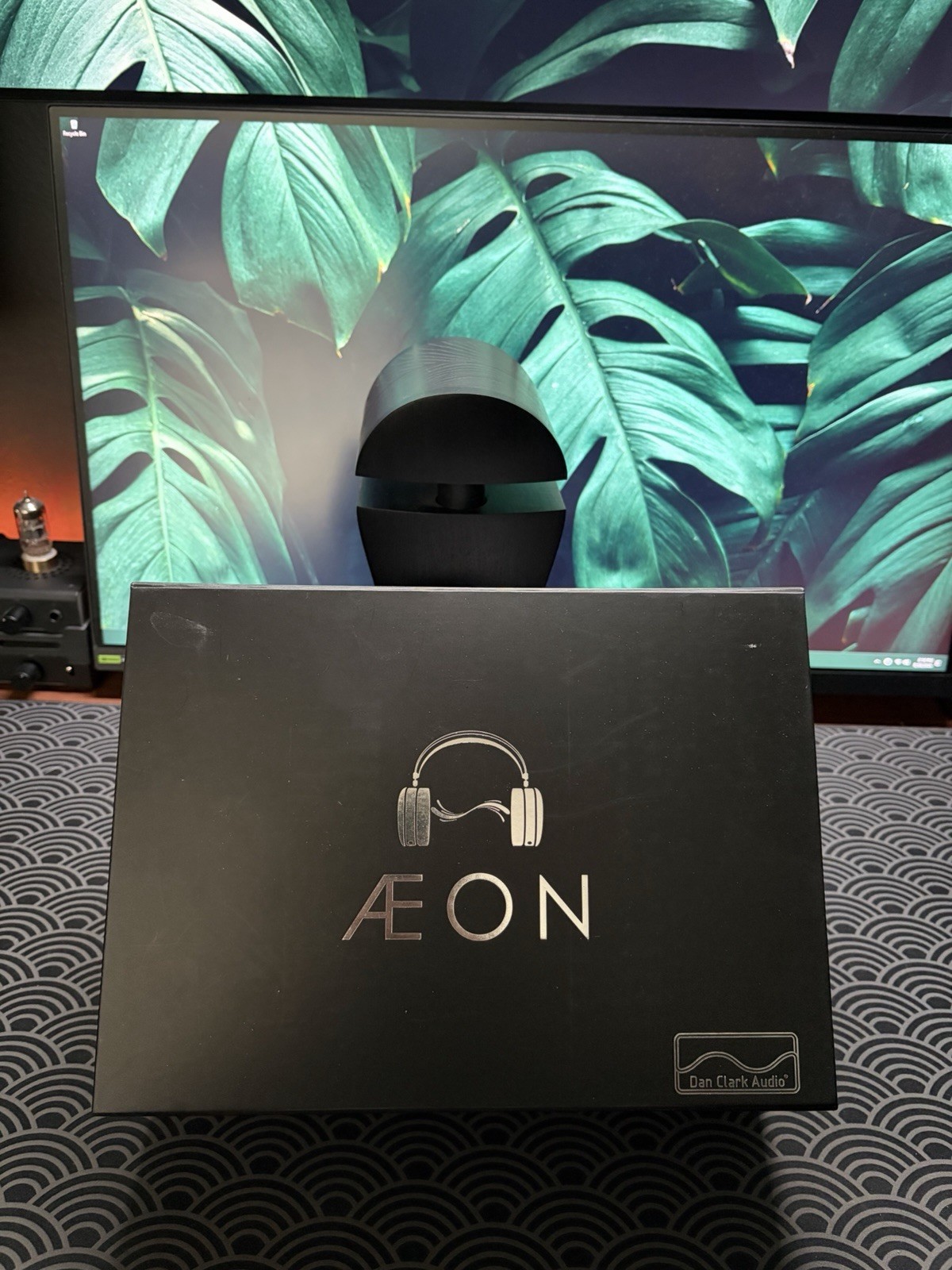 Dan Clark Audio AEON Flow Black Headphones 6.35mm Detachable Cable