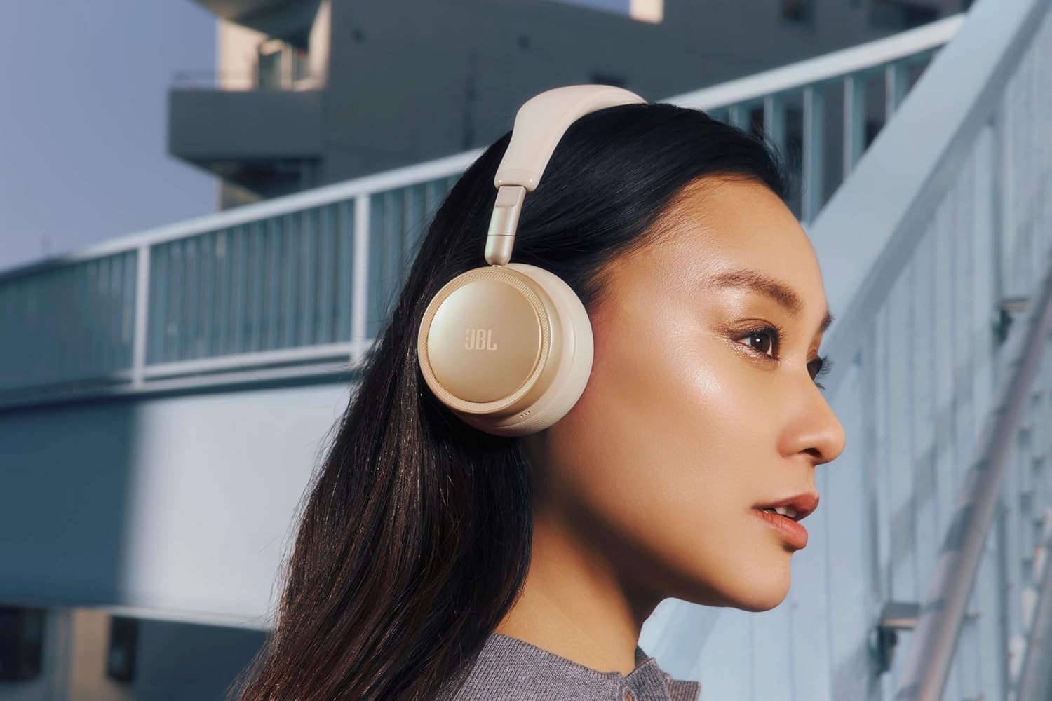 JBL LIVE 680 NC On-ear headphones / Champagne Gold / JBL LIVE680NCCPG New