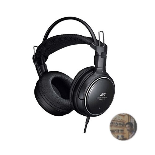 JVC HA-RZ710 Closed Stereo Headphones 50mm Neo Driver Soft Leather Pads New
