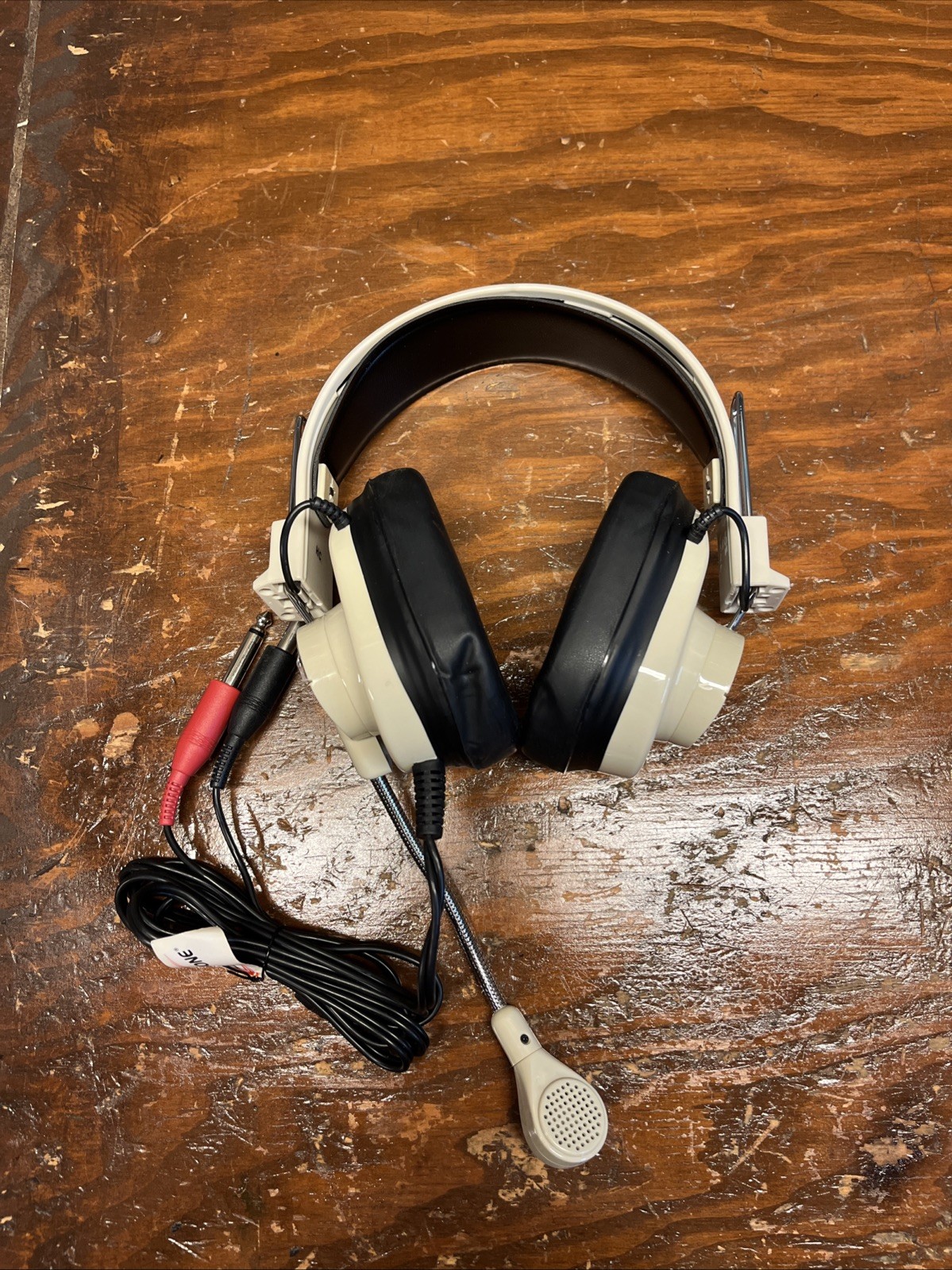 UNTESTED Califone 2964AV 3.5mm Wired Multimedia Headset with Boom Microphone