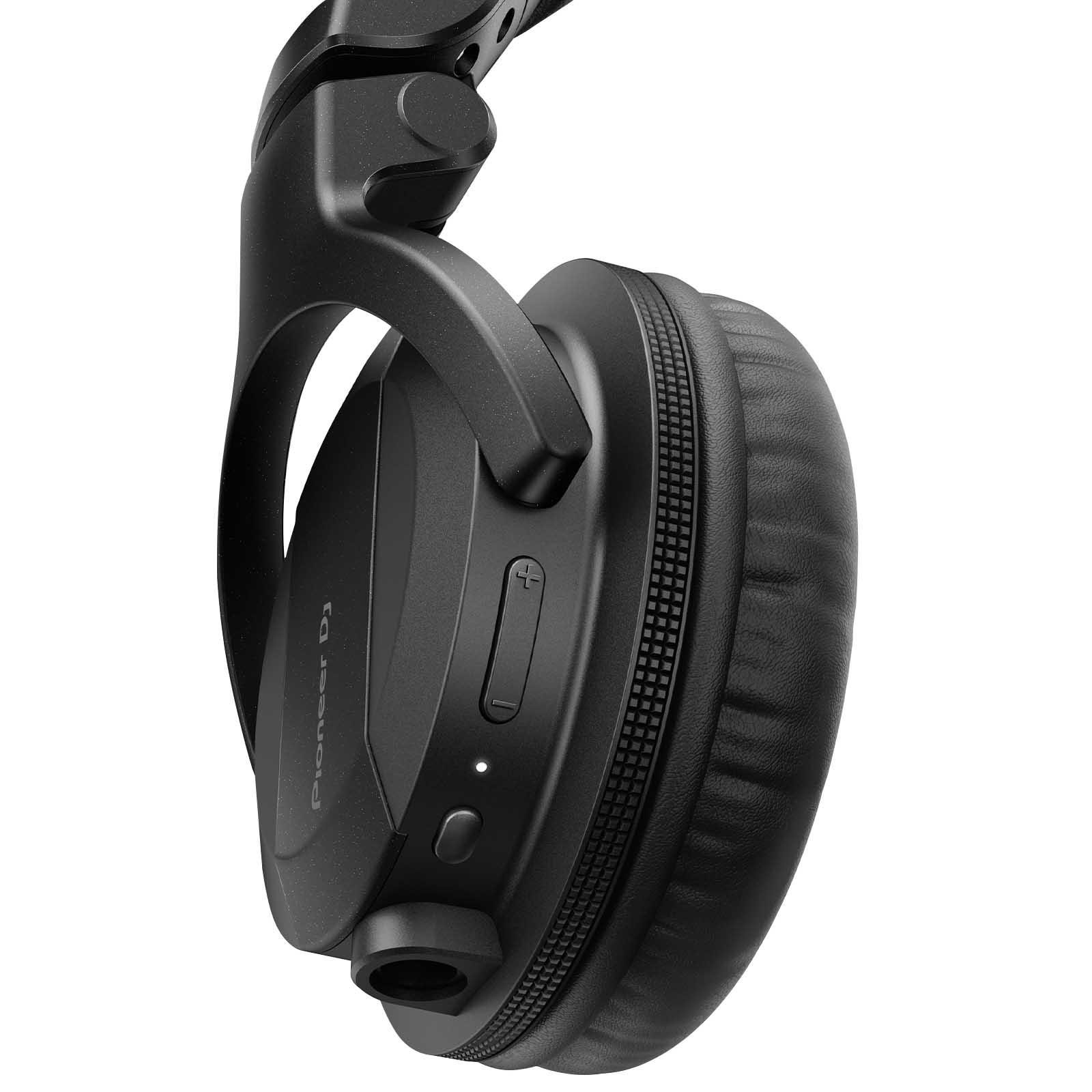 Pioneer DJ HDJ-CUE1BT Black Wireless Bluetooth Headphones Yellow Ear Pads & Case