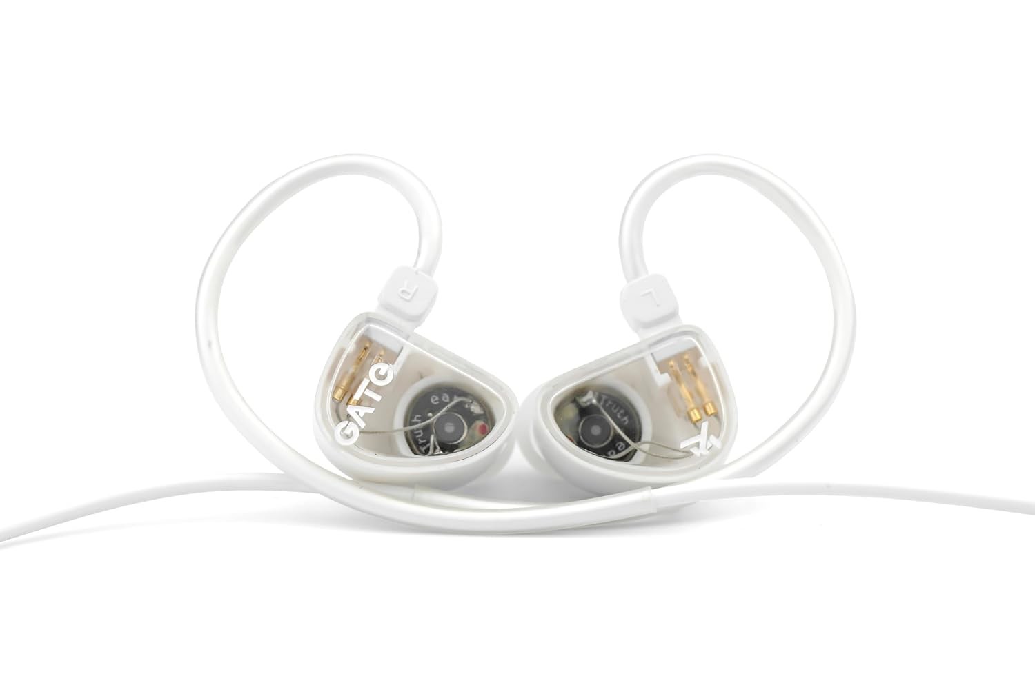 Cost-Effective 0.78 Dynamic Driver White In-Ear Earbuds No Mic Wireless Style