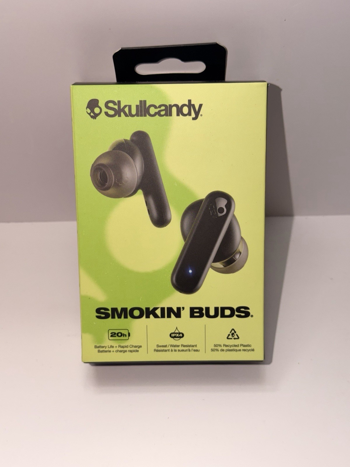 Skullcandy Smokin’ Buds True Wireless Earbuds True Black S2TAW-R740