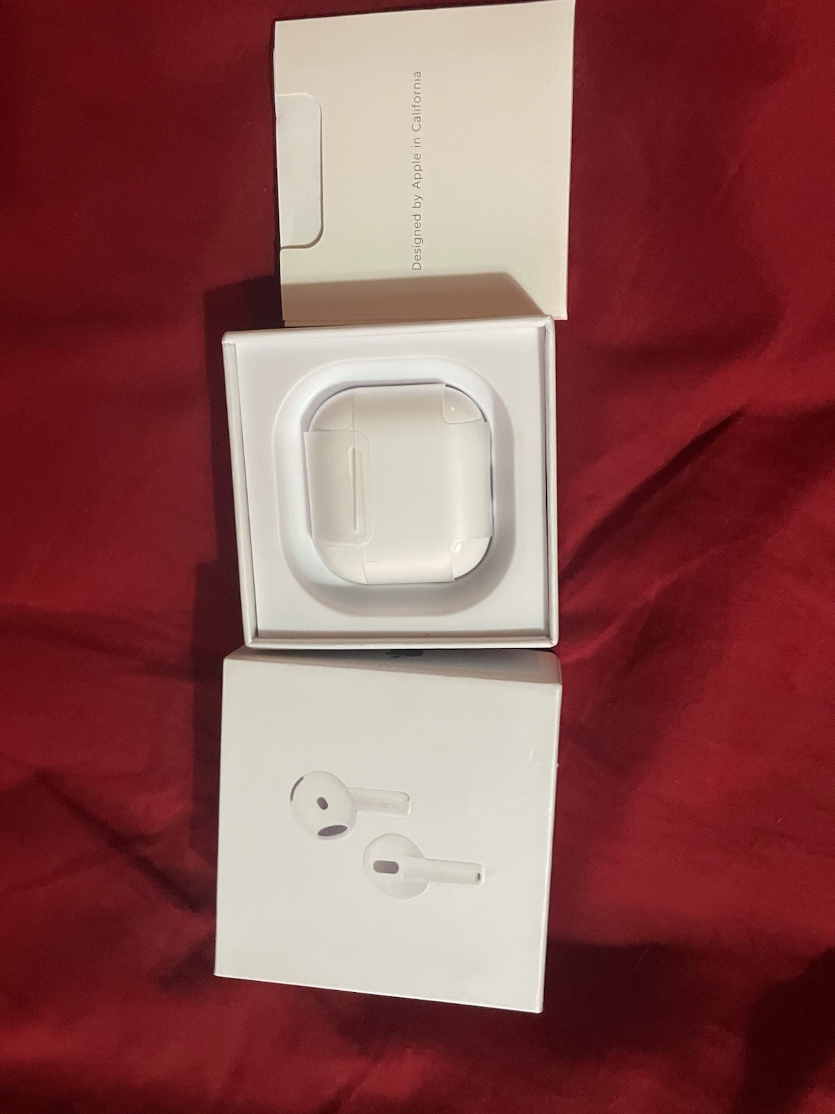 Apple AirPods 4 (ANC) Wireless Bluetooth In-Ear Earbuds White Noise Cancelling
