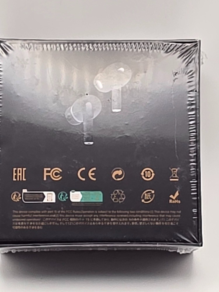 Anc/Enc Double Dark Noise Reduction Touch Control Ear Buds, Black (WN)