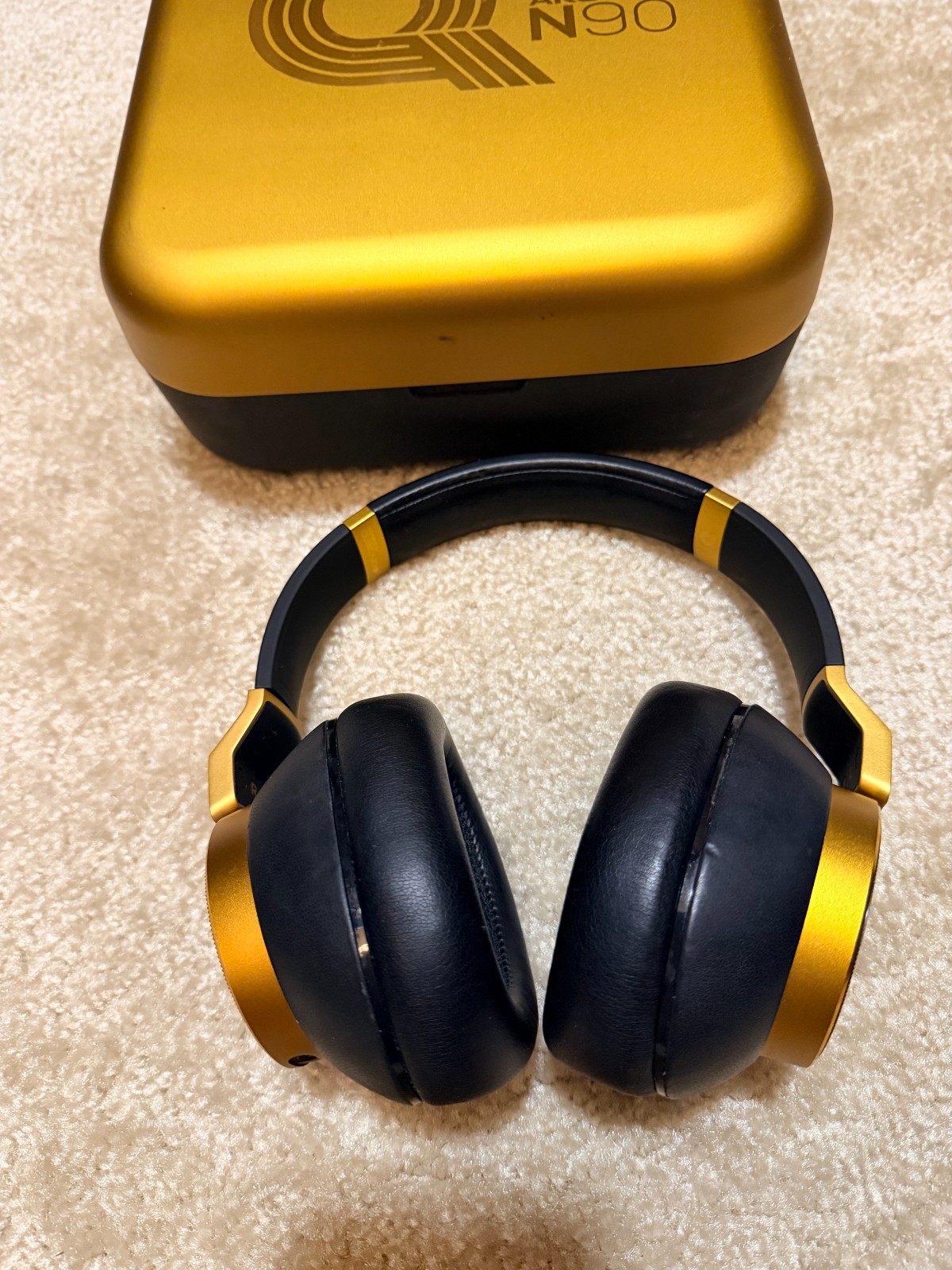 AKG N90Q Quincy Jones Flagship Headphones Complete Accessories Fully Functional