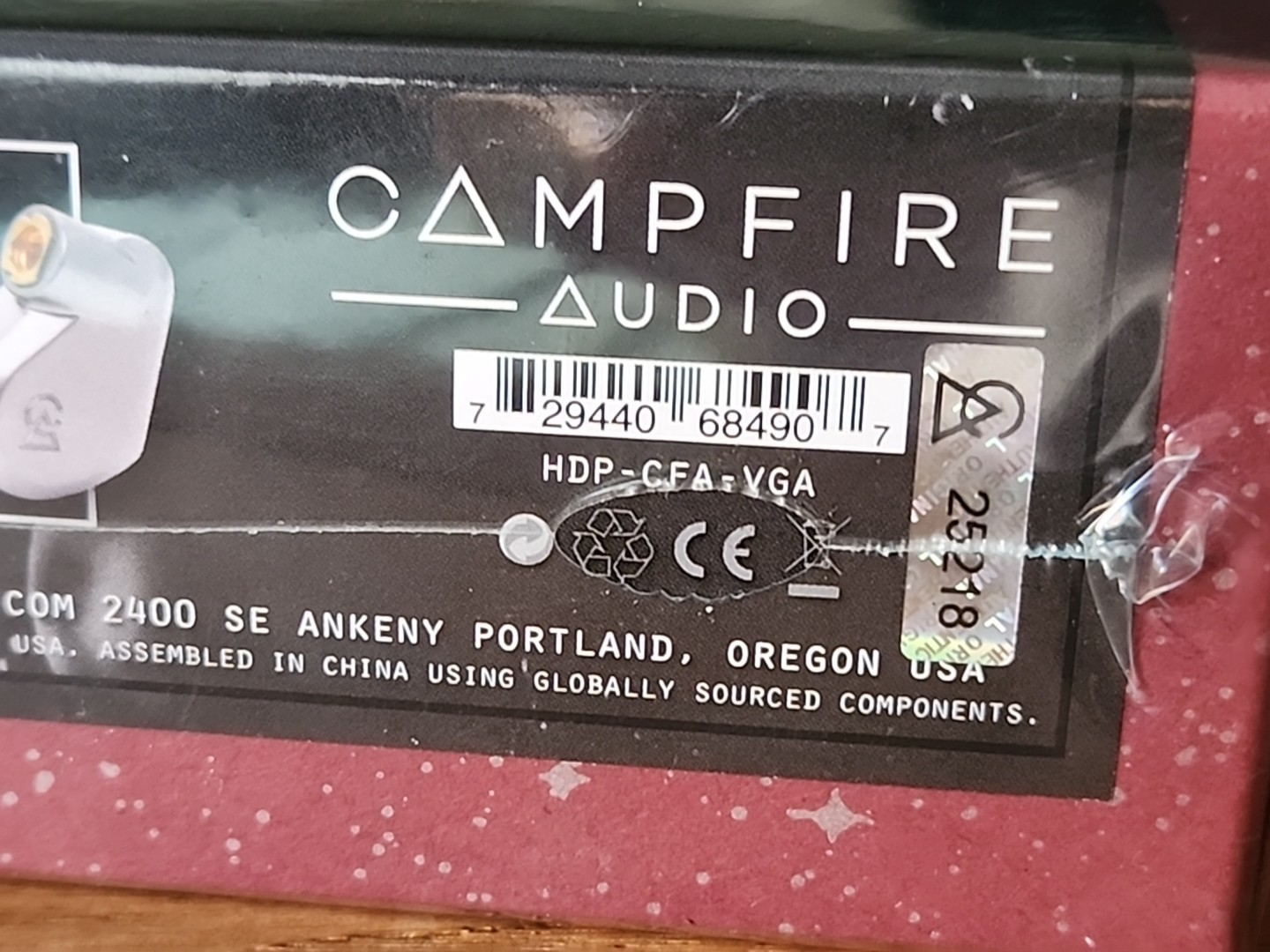 Campfire Audio Vega 2017 IEM Audiophile Earphones Full Range Dynamic Driver