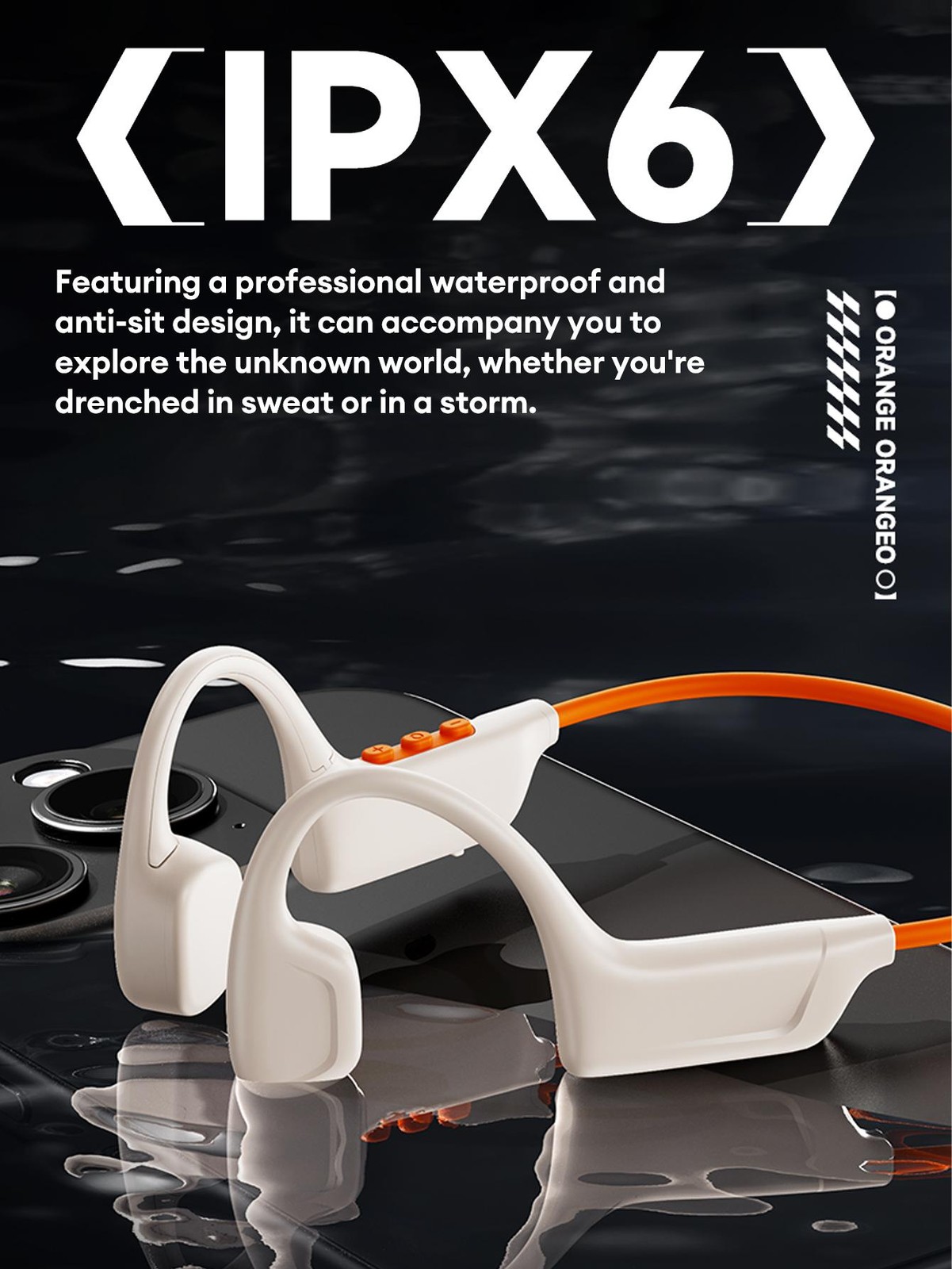 Choice S102 Wireless Bone Conduction Ipx6 Waterproof Sports Headphones