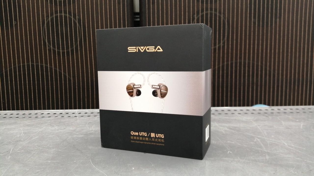 SIVGA QUE UTG Earphones, Wired, In-Ear, 1.2M Cable, 20Hz-20kHz