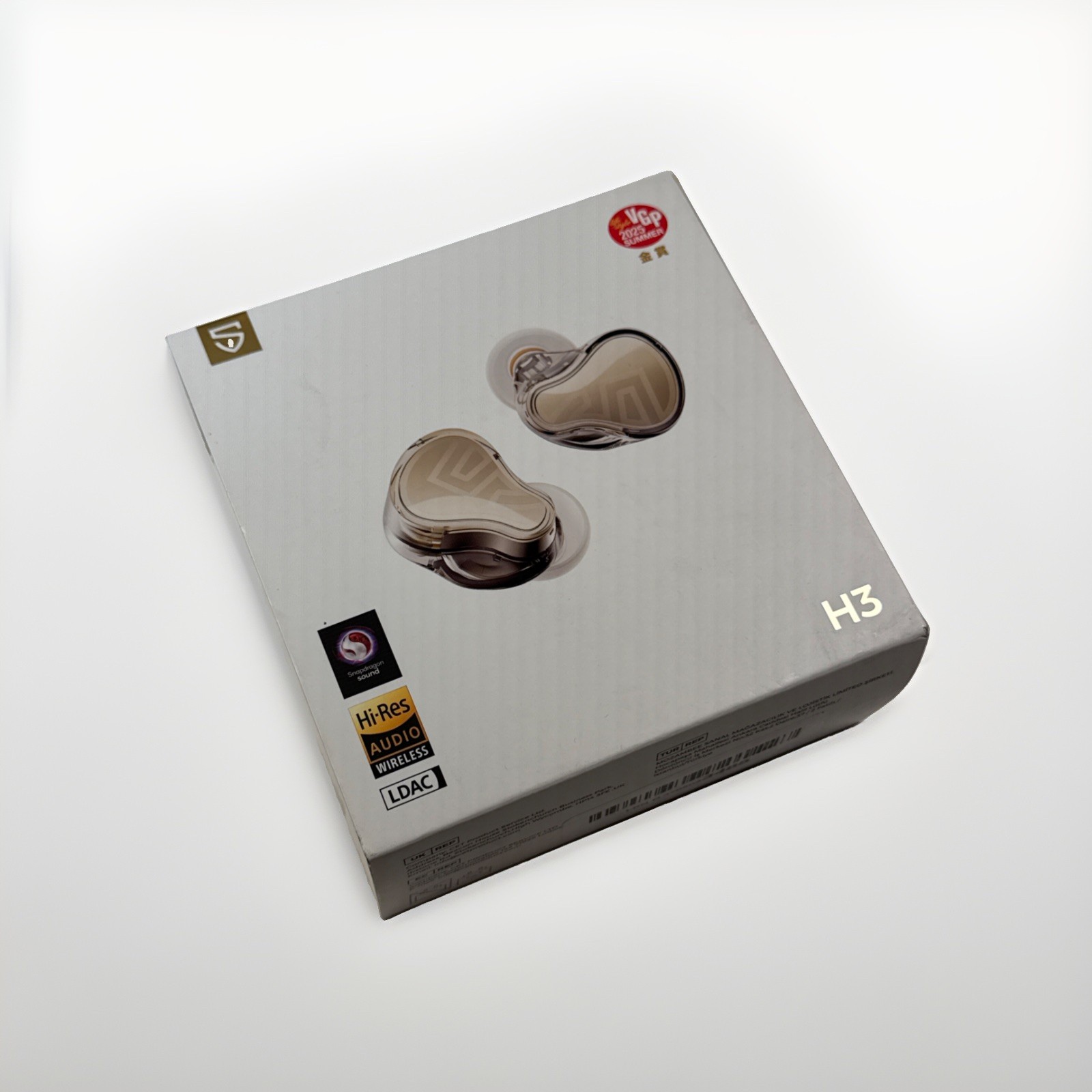 SoundPEATS H3 Wireless Earbuds Hi-Res LDAC aptX Lossless ANC Bluetooth Open Box