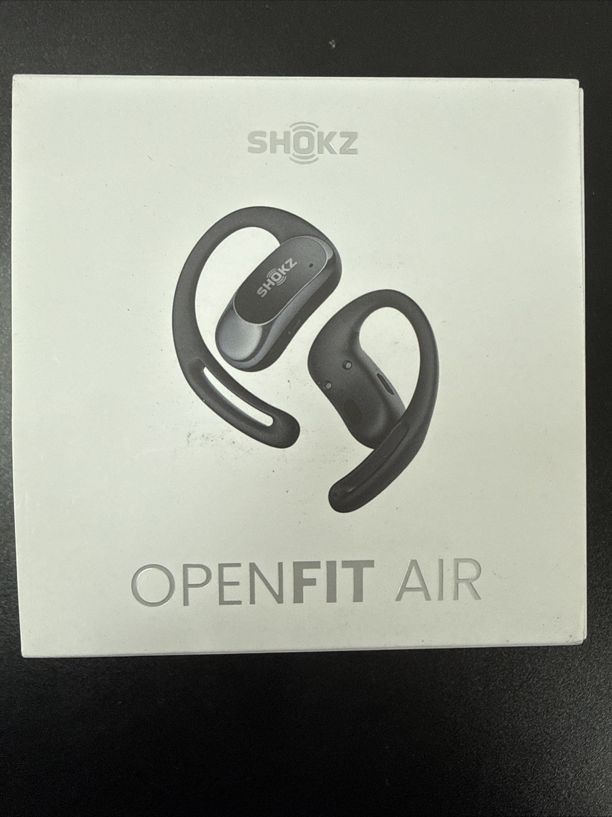 SHOKZ OpenFit Air Open-Ear True Wireless Bluetooth Headphones Black – Openbox