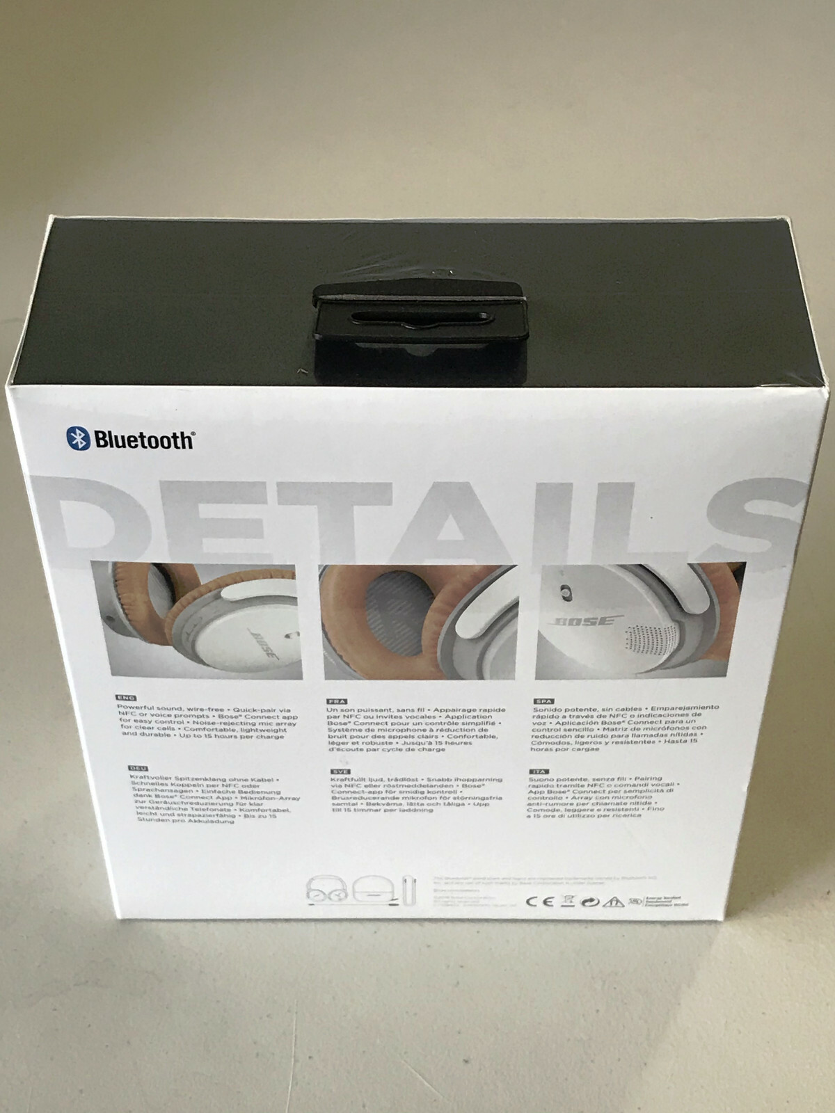 Bose SoundLink II Around-Ear AE2 Wireless Bluetooth Headphones Headband 741158 .