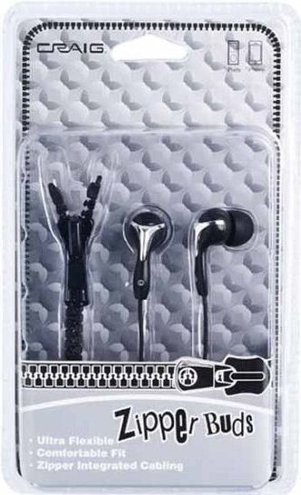 Craig Zipper Buds – NEW Earbuds,Headphones,Gold Plate 3.5mm Jack, iPod,mp3,etc.