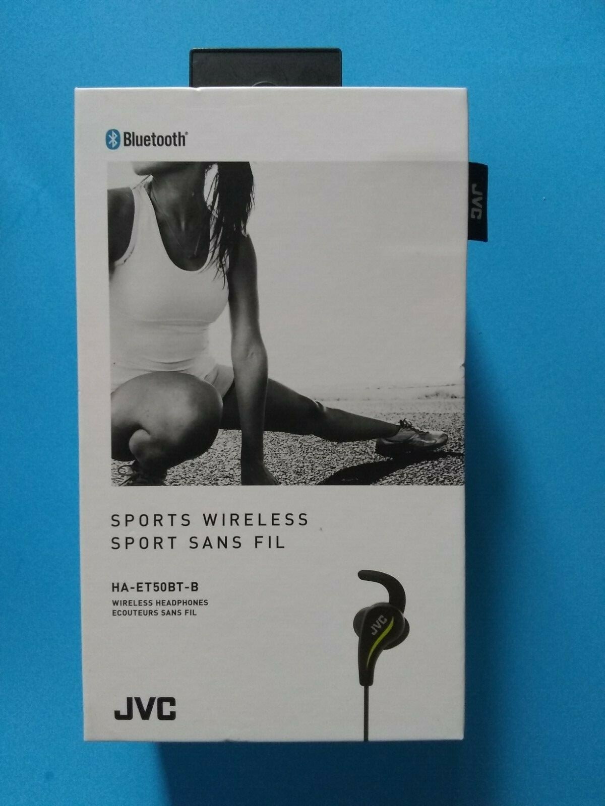 JVC Sports Wireless Bluetooth Headsets HA-ET50BT Black, Tested!