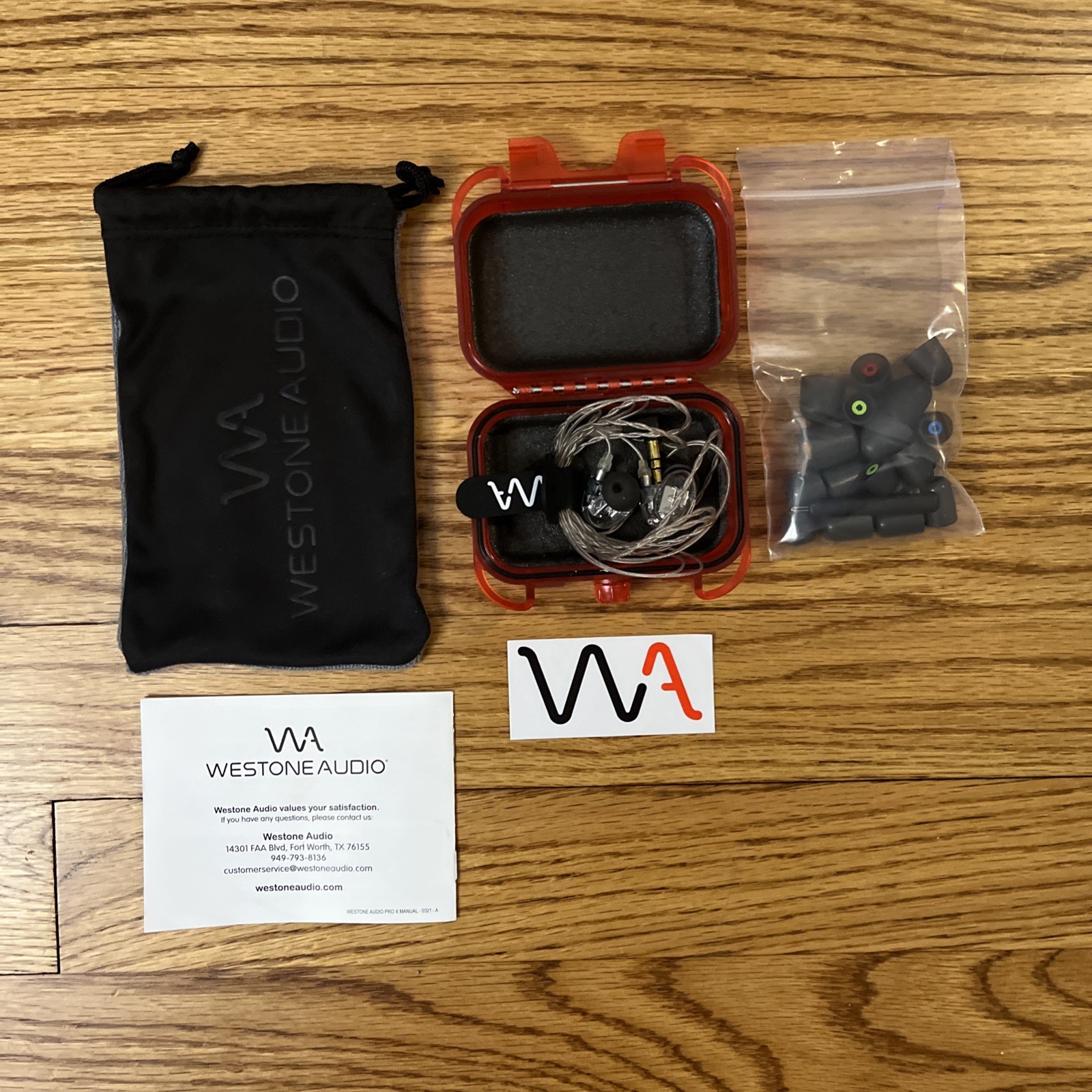Westone Audio Pro X50 In-Ear Musician’s Monitors Clear