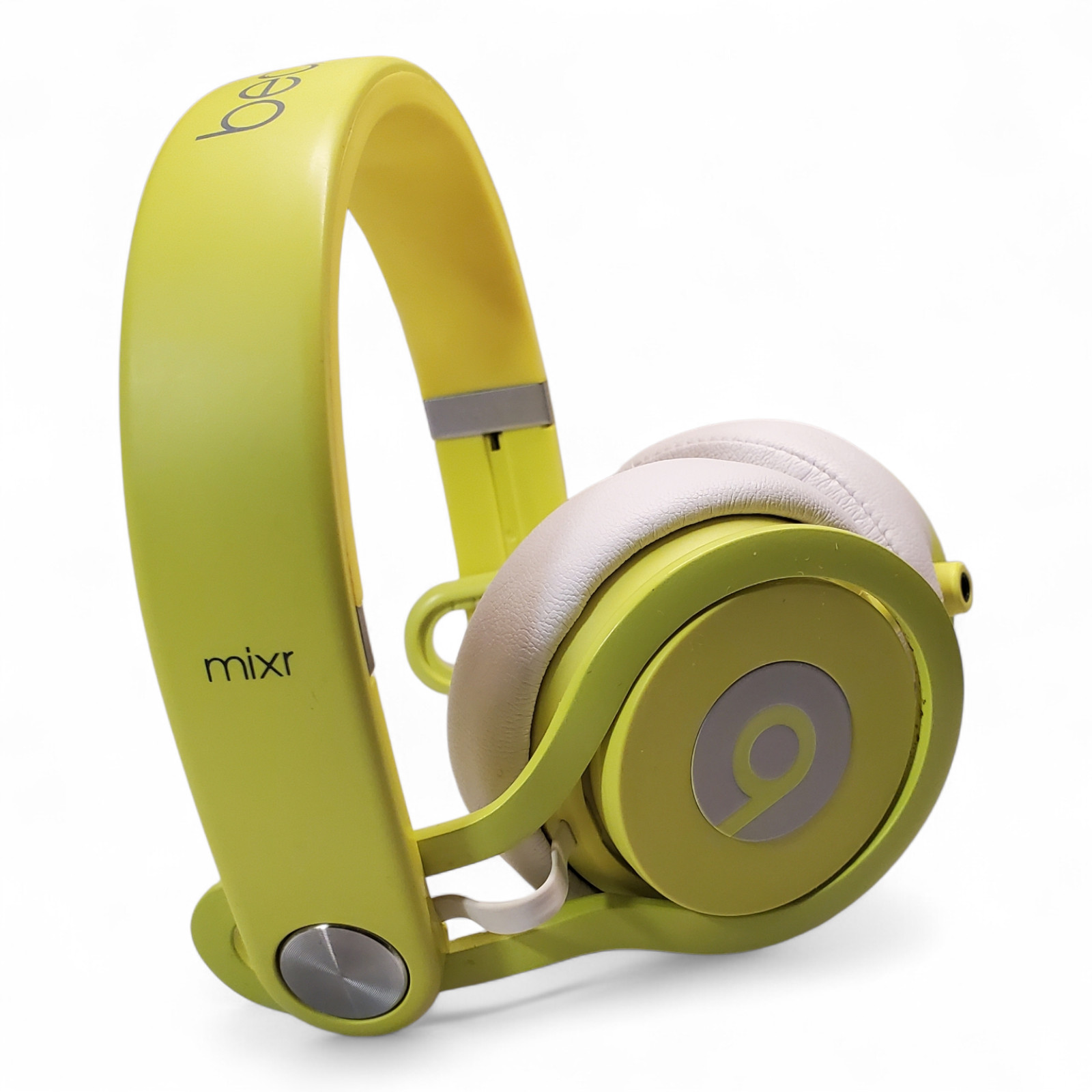 Beats Mixr Wired On-Ear Headphones Neon/Yellow + Case & Cable