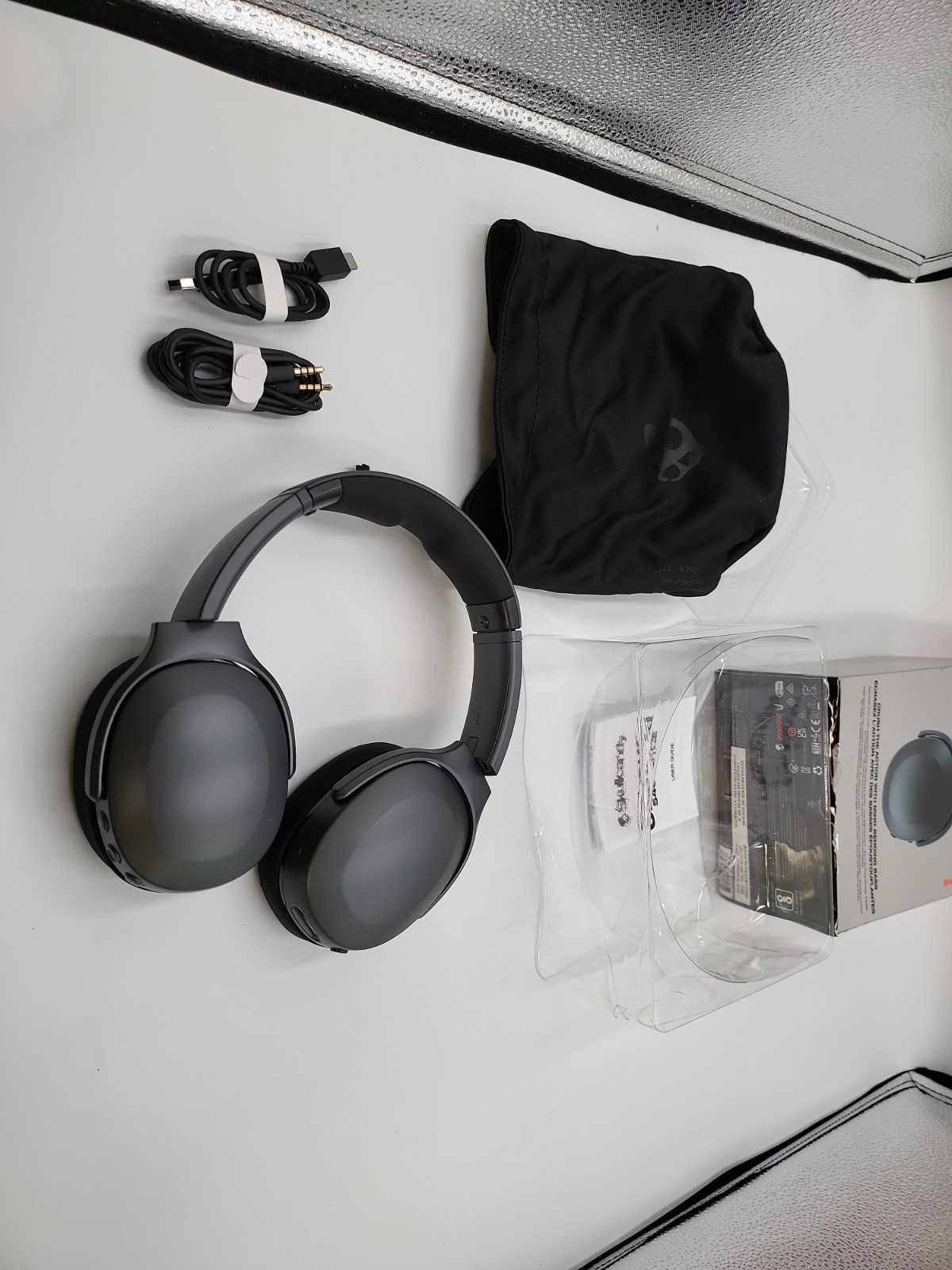 Skullcandy – Crusher 540 Active Wireless Over-Ear Headphones – Coal