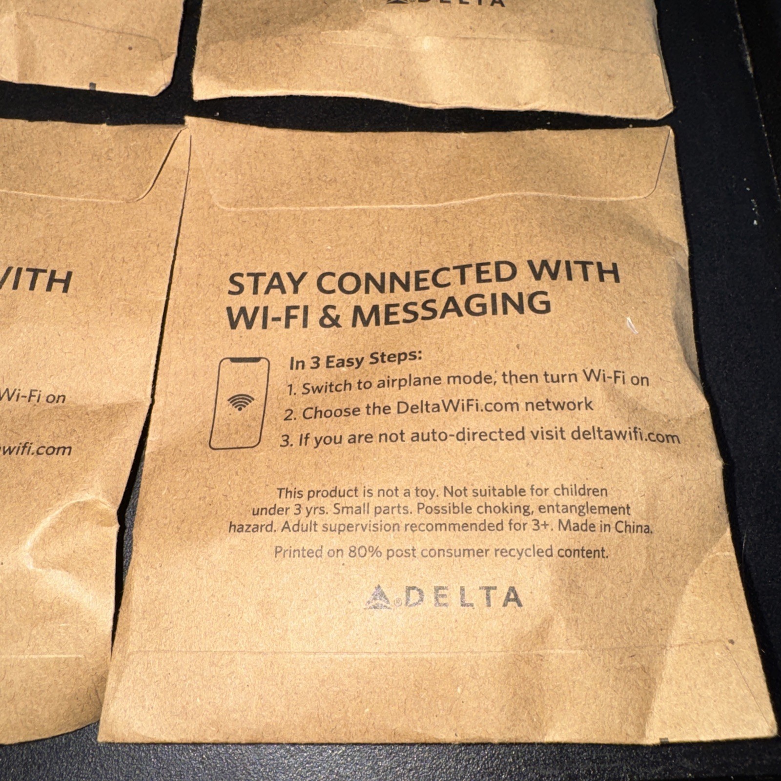NewHeadphones from Delta Airlines – Lot Of 6