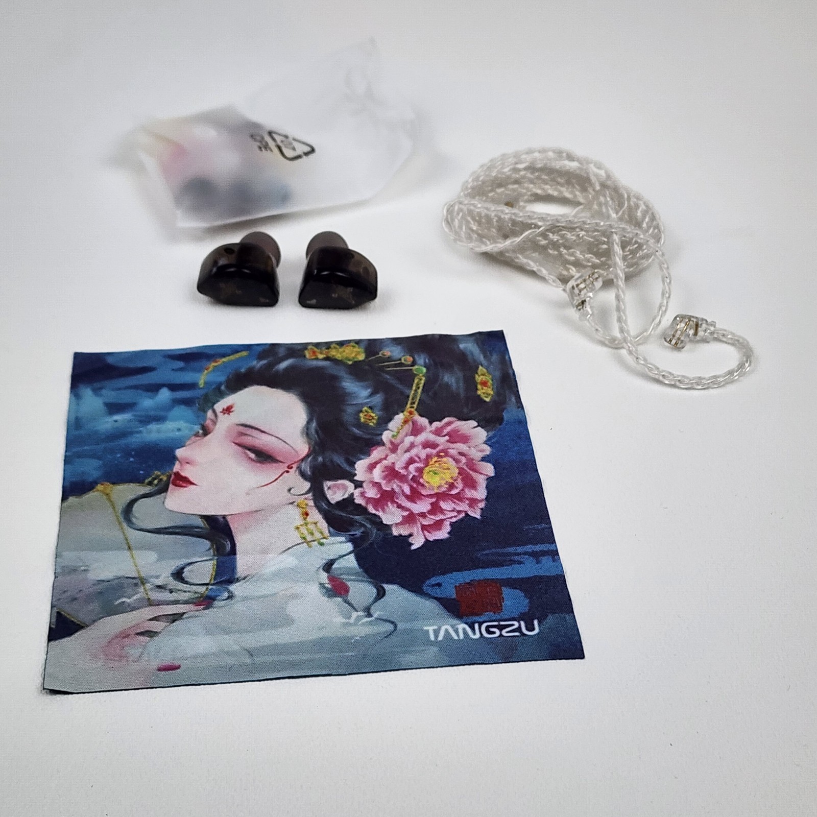 angzu Wan’er S.G IEM Earphones Linsoul 10mm Dynamic Driver Black