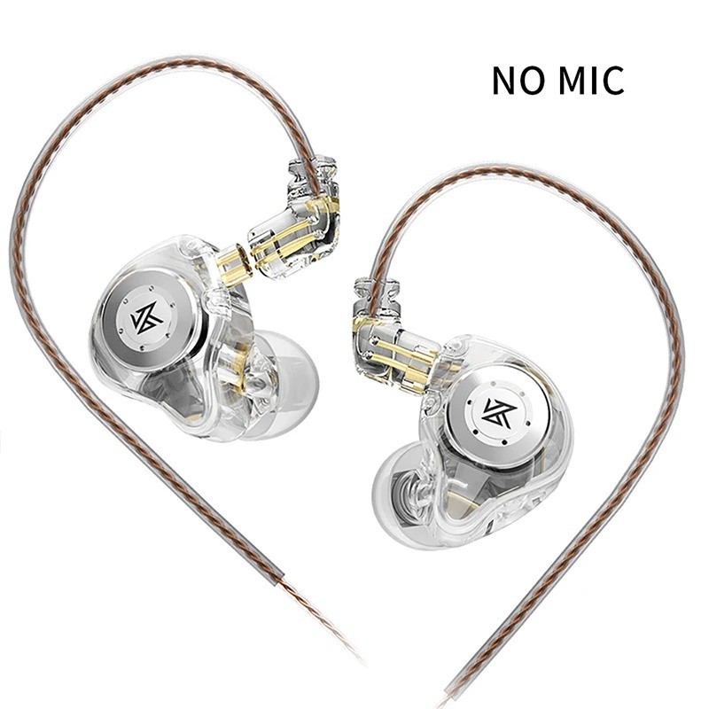 Kz Edx Pro Earphones Dynamic in Ear Monitor Hifi Wired Headphones Bass Stereo Ga