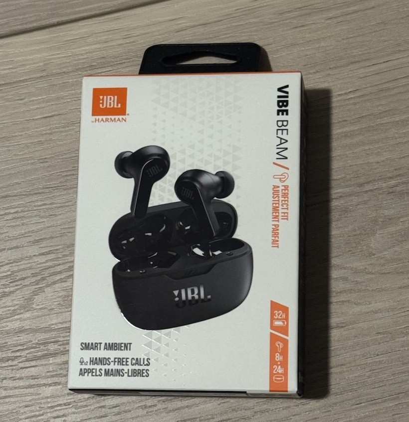 JBL Vibe Beam True WirelessEarbuds New
