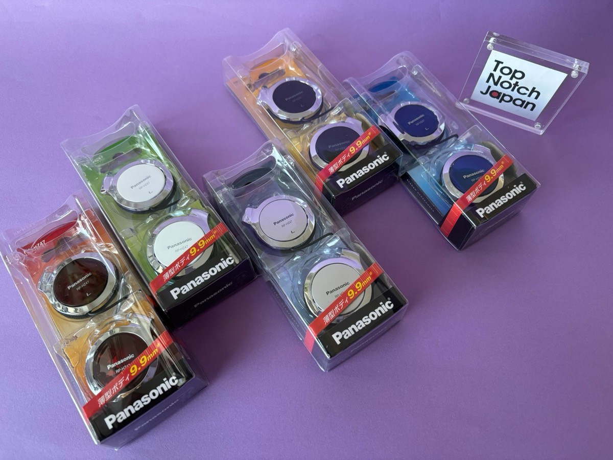 Panasonic Clip Earphone Headphone RP-HZ47 w/ 5 Colors Japan NEW