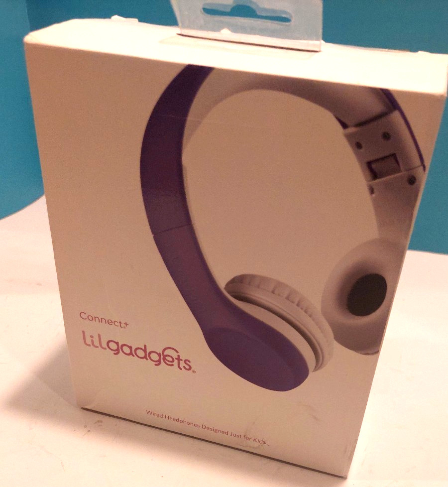 LilGadgets Connect+ Kids Headphones Wired Foldable School Headset SharePort