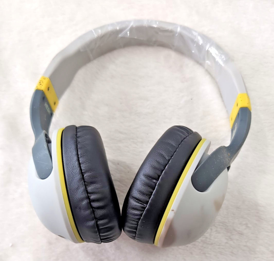 OPEN BOX-Skullcandy Hesh Wired Over the Ear Headphones Gray Lime Green -S&H PAID