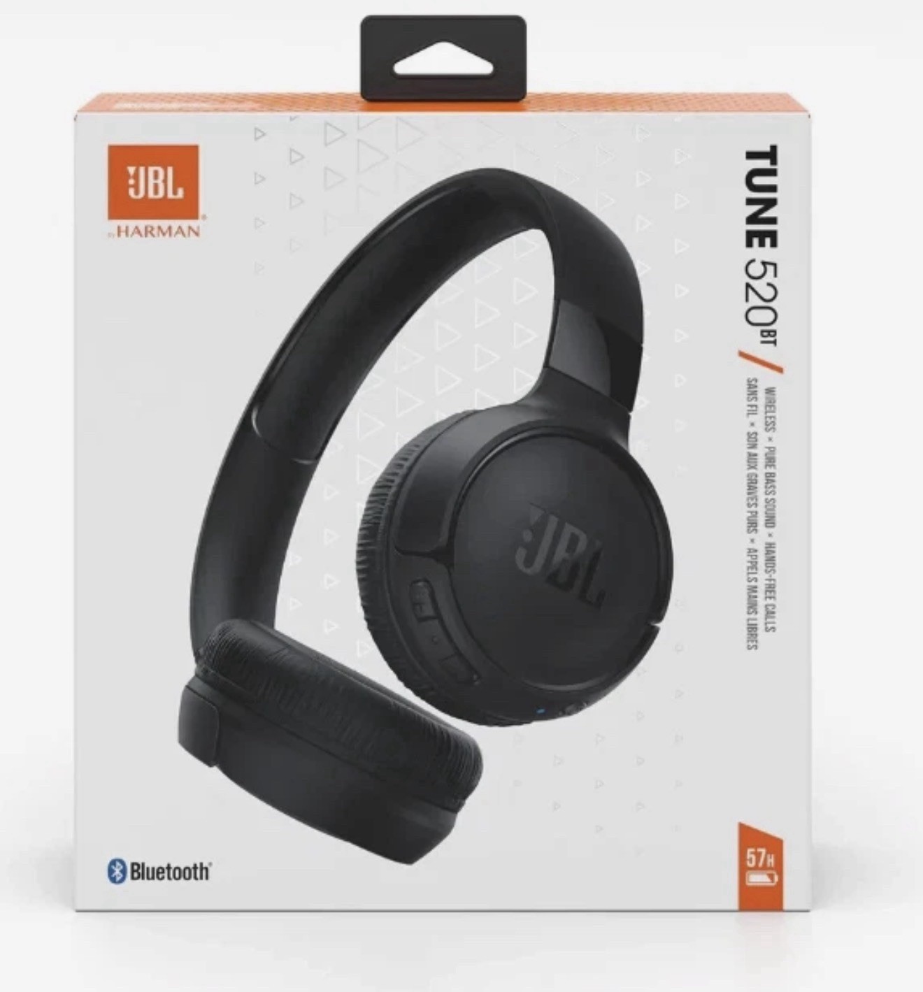 JBL Tune 520BT Wireless Bluetooth Earphones Black Brand New