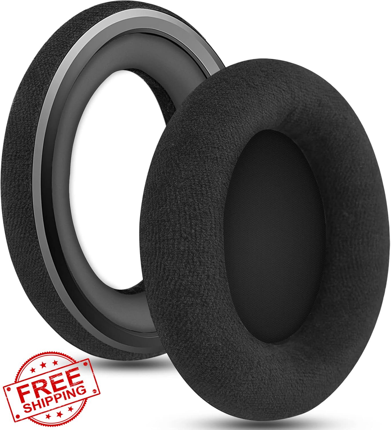 Sennheiser HD598 HD598SE HD518 HD595 Earpads Black Velvet