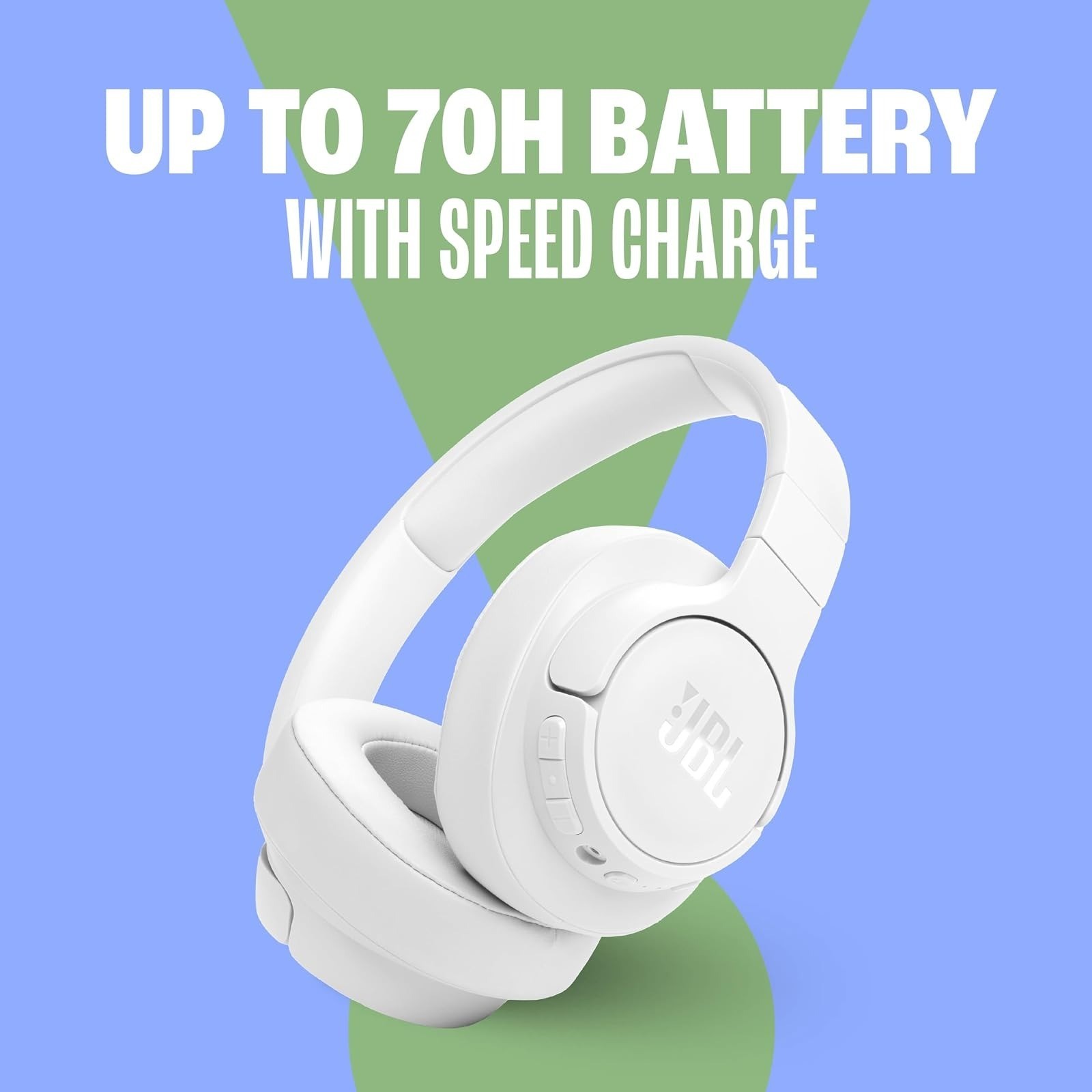 JBL Tune 770NC Wireless Over-Ear Headphones – Adaptive Noise Cancelling