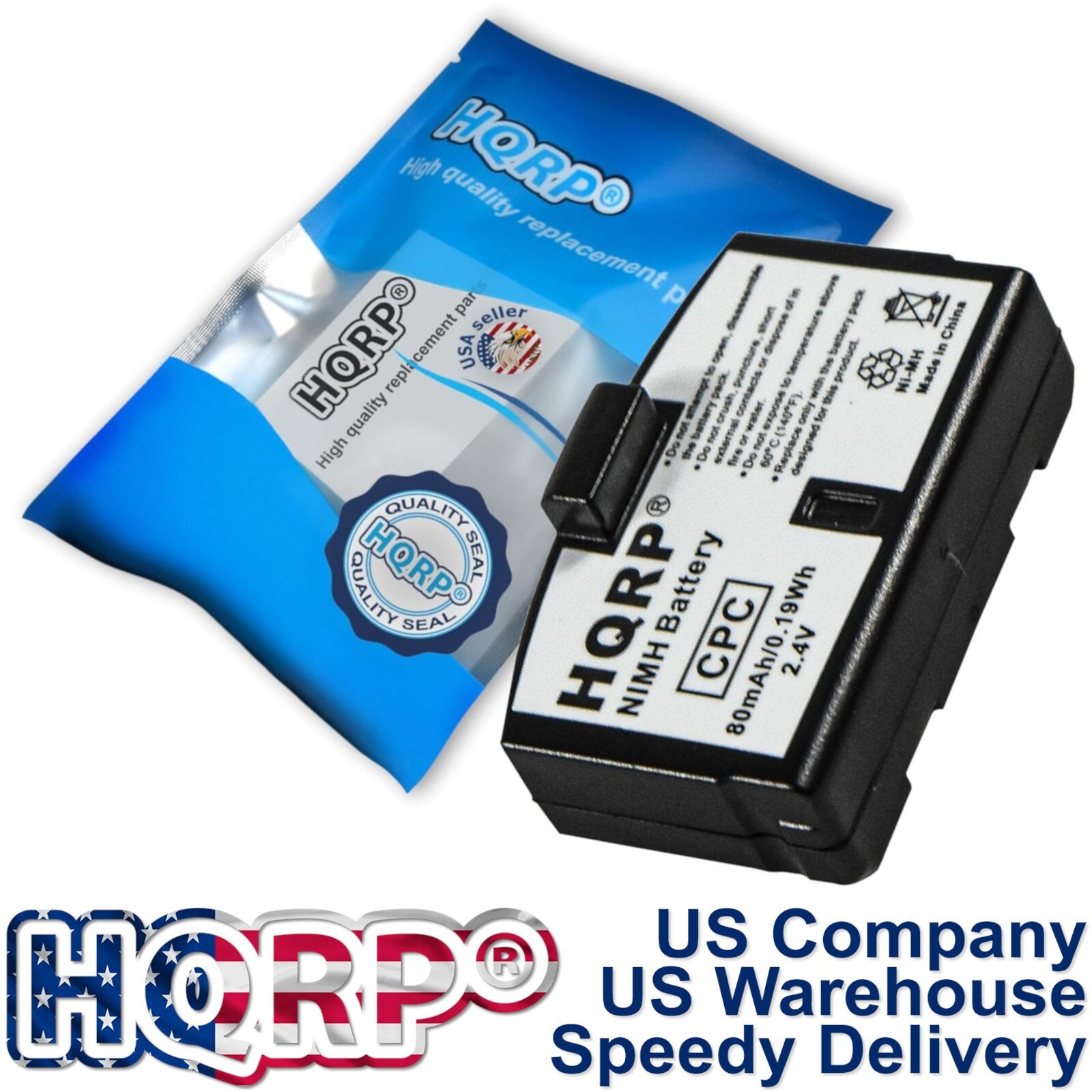 Battery for Sennheiser HD IS RI RR RS Set Series Headphones, BA150 BA151 BA152