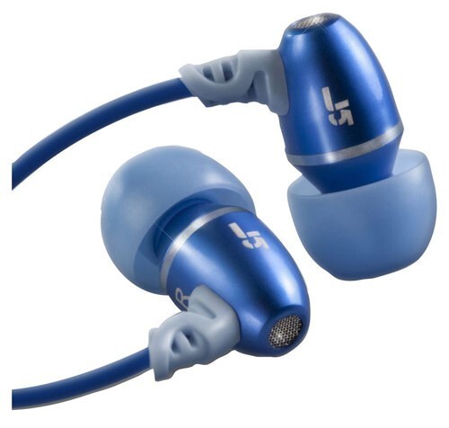 Jbuds by JLab Hi-Fi Noise Reducing Earbuds J5 Blue