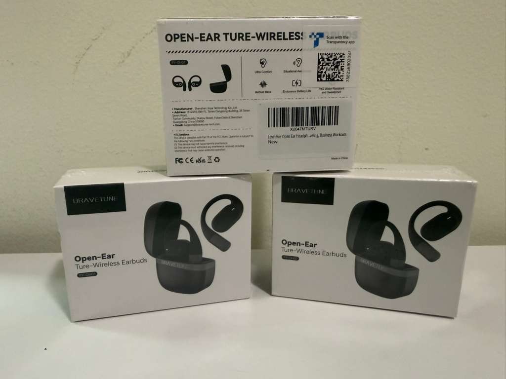 Earbud Bravetune Wireless Open-Ear Earbuds