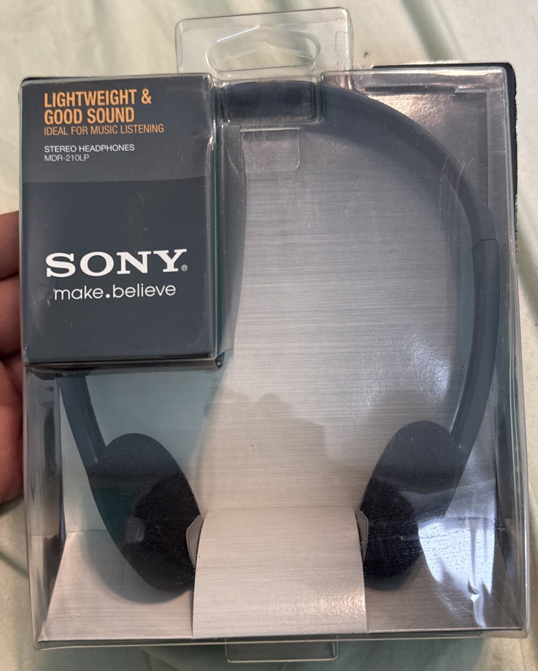 Sony MDR-210LP Lightweight Wired Stereo Headphones NEW Open Box