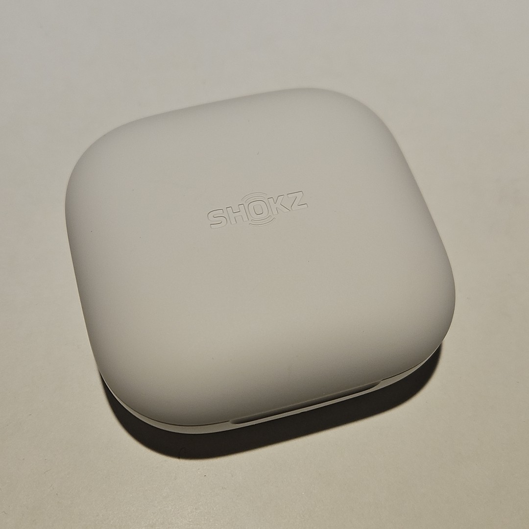 Shokz OpenFit Air T511 Open-Ear True Wireless REPLACEMENT Charging Case WHITE