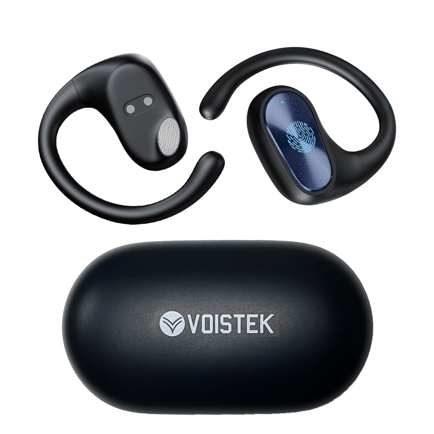 Voistek Open ear Earbuds Bluetooth 3D Surround Sound Wireless Sport Headphones
